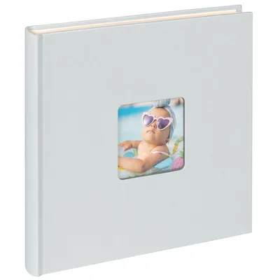 Immagine prodotto di Album foto Walther Fun 26x25 cm azzurro chiaro 40 pagine bianche