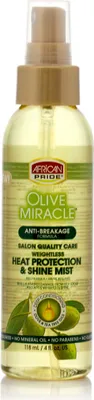 Produktbild von African Pride Olive Miracle Heat Protection Shine Mist 4oz 118ml