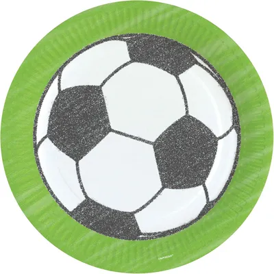 Productafbeelding van Ball – Wegwerp tellers van papier voor een kickermiddag, set van 8