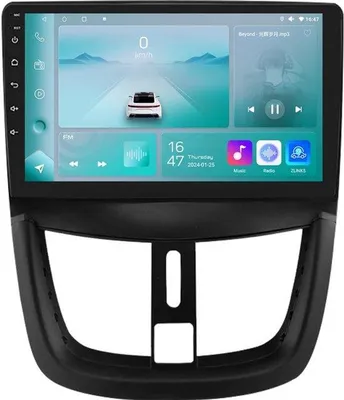 Zdjęcie produktu dla Radio samochodowe do modelu 207 i 207CC (2006-2015), 9-calowy ekran dotykowy Android 13, 2+32GB, nawigacja GPS, Carplay, Android Auto, Wi-Fi, Bluetooth, USB, sterowanie z kierownicy