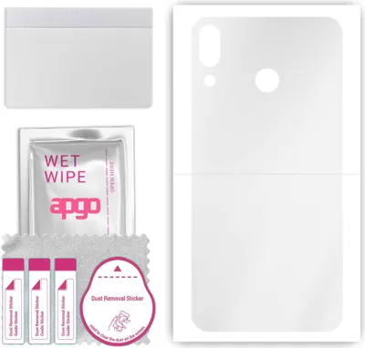 Produktbild von apgo Rückseite Schutzfolie, klar, kompatibel mit Asus Zenfone 5z ZS620KL, Hinten Hydrogel-Displayschutzfolie mit Positionierhilfe, kratzfest, einfache Montage