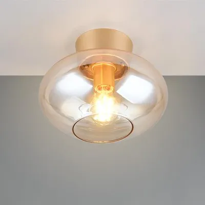 Productafbeelding van Plafondlamp Sidera amber Ø 26cm