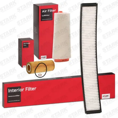 Produktbild von STARK Filterset Inspektionspaket Filtersatz für BMW 3 Limousine (E46) 3 Touring (E46) X3 (E83) 3 Coupe (E46) 3 Cabrio (E46)