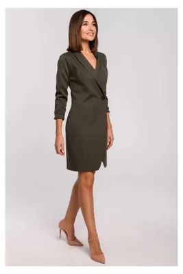 Obrázek produktu pro Stylove Dámské mini šaty Nifar S217 khaki L