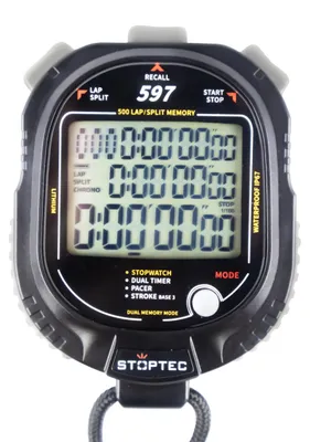 Produktbild von Stoptec Stoppuhr 597 (500 Memory)