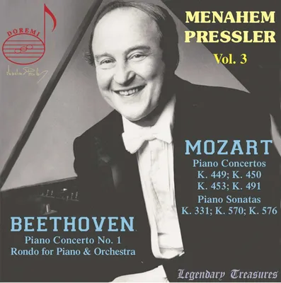 Produktbild von Pressler, M: Menahem Pressler Vol. 3
