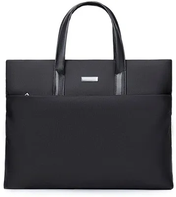 Immagine prodotto di Grande borsa da viaggio nera, zaino per computer, borsa a tracolla casual, borsa a tracolla