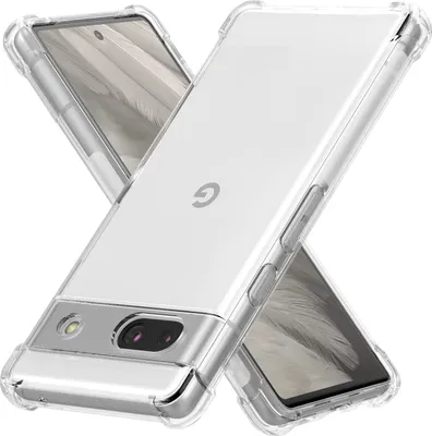 Image de Coque Google Pixel 7A, LaimTop Transparent TPU souple antichute Housse de protection pour Google Pixel 7A