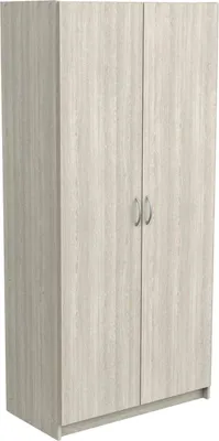 Immagine prodotto di Dmora Armadio Multiuso 2 Ante Zadok 41.4x169.5h cm Marrone Rovere, 2 Ante 7 Vani