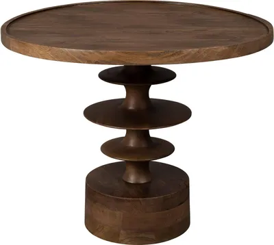 Produktbild von Dutchbone Cath Beistelltisch Rund 66 cm Mangoholz