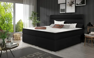 Obrázek produktu pro Kontinentální postel 160x200 SERION - černá