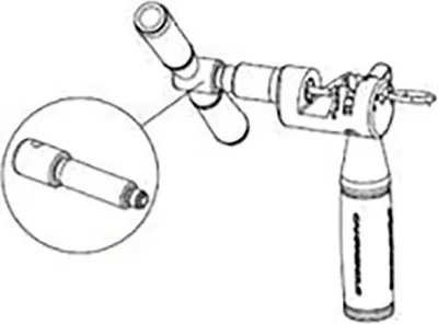 Produktbild von Campagnolo Central Achse Für Ut-cn200 Und Ut-cn300 Kettennieter Silber  Silber One Size