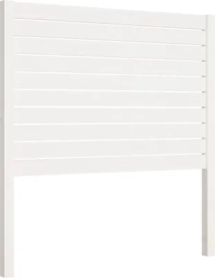 Obrázek produktu pro vidaXL Čelo postele bílé 96x4x100 cm Masivní borovicové dřevo