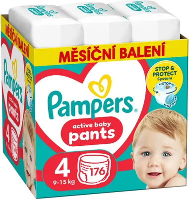 Produktbild von PAMPERS Pants Größe 4 (176 Stück) - ein Monatsvorrat