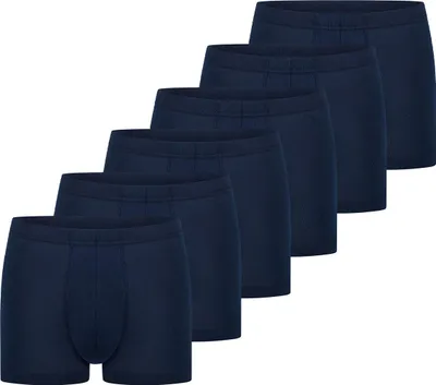 Produktbild von Schiesser 6er Pack - 95/5 Essentials - Organic Baumwolle Retro Short / Pant Mit softem, tonalem Komfortbund, Extra bequemer Beinausschnitt, Modische Ziernhähte