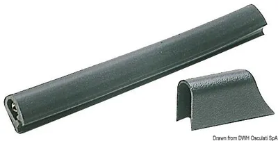 Image de Embout en PVC, noir 18x26 mm , 1 pièce