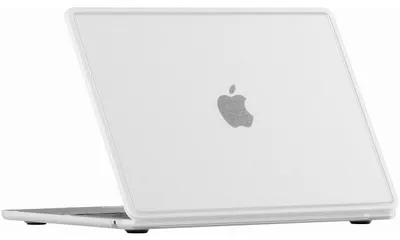 Produktbild von Mobigear Stoßfeste, schlanke (dünne) Hardshell-Hülle für MacBook Air 13 Zoll (2022-2026), Laptop-Schutzhülle, MacBook-Case - Transparent - Modell A2681 / A3113 / A3240 / A3449