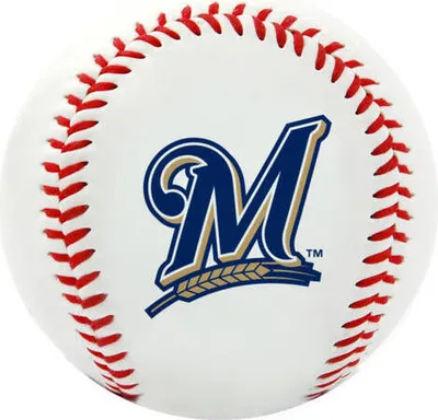 Produktbild von Rawlings MLB Replica Baseball Team Brewers