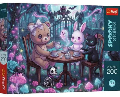 Obrázek produktu pro Puzzle 200 dílků – Strašidelné příběhy – Kouzelné... TREFL