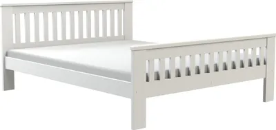 Obrázek produktu pro MINIO Postel 160 cm LAURO Bílé borovicové dřevo
