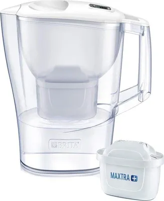 Productafbeelding van Aluna Compact waterfilter met Maxtra-filter – wit