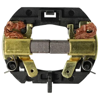 Produktbild von vhbw 2x Kohlebürste 45 x 35 x 11 mm kompatibel mit Dewalt DCF885L2, DCF880, DCF830, DCH243, DCH143, DCH253 Bohrschrauber, Gold Schwarz Dunkelgrau