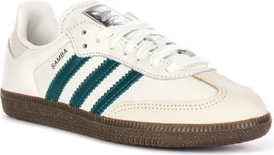 Produktbild von Adidas Samba OG In Cream Green For Women – 3 UK - 35 1/3 EU - 4.5 US / Cream