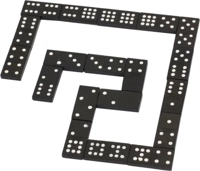 Produktbild von Natural Games Domino, Familienspiel, Kinderspiel, Gesellschafftsspiel, ab 3 Jahre, 60523983