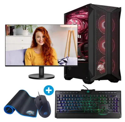 Produktbild von Entry Gaming Komplett-PC AN395 - Ryzen 5 5600X - RTX 3050 - 512 GB NVMe - 16GB RAM - Win11