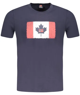 Immagine prodotto di Norwegen 1963 Herren Kurzarm T-Shirt Blau