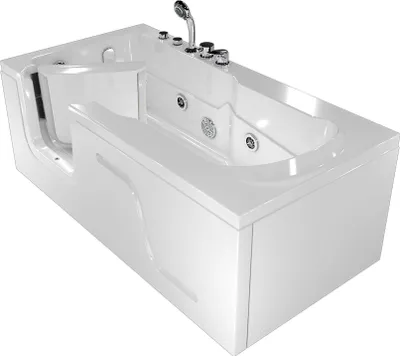 Produktbild von Whirlpool Seniorenwanne mit Tür S17-EH-WP-R 75x150cm