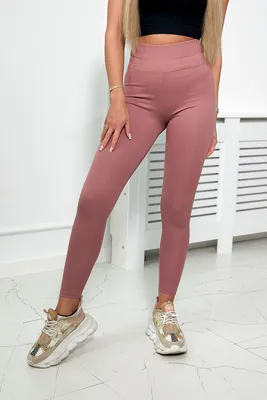 Zdjęcie produktu dla Legginsy damskie Kesi Oludhe ciemnoróżowe uniwersalne