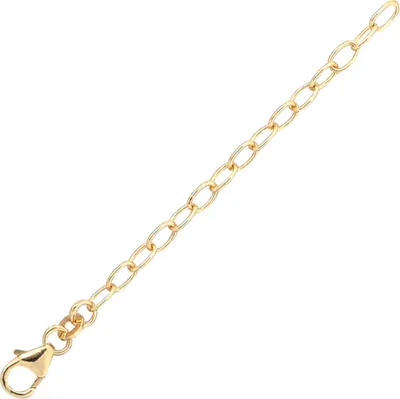 Produktbild von Kettenverlängerung 3mm Kette Verlängerungskette 585 Gold Gelbgold 7cm