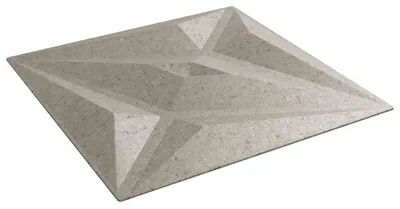 Obrázok produktu pre Nástenné panely Hviezda 12 pcs Star Beton 50 x 50 cm XPS Pena