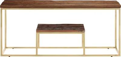 Produktbild von VidaXL 350022, Gold, 1100 mm, 450 mm, 450 mm, 2,5 cm, 1 Stück(e)