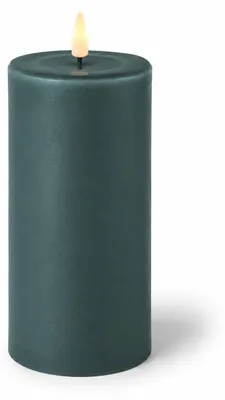 Produktbild von Deluxe Homeart LED Kerze mit Timerfunktion Jade Grün, KI-generiertes Bild