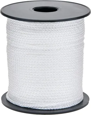 Produktbild von Geflochtenes Polypropylen-Seil, Ø 3 mm, 200 m, Farbe: Weiß
