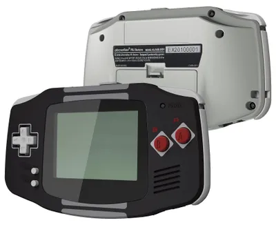 Obrázek produktu pro Kryt, tlačítka a pouzdro pro Gameboy Advance GBA – ve stylu NES