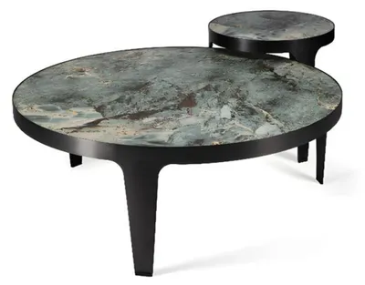 Produktbild von Couchtisch Kaffeetisch Wohnzimmer Grau Luxus Möbel Design Holztische