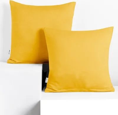 Zdjęcie produktu dla Zestaw poszewek AMBER 50x50 cm x2 pomarańczowe DecoKing