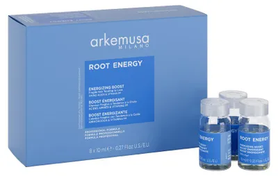 Obrázok produktu pre Arkemusa | Root Energy - 8x10ml - Intenzívna kúra - Posilňujúca - Starostlivosť o vlasy