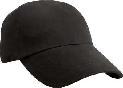 Produktbild von Result Headwear - Baseball-Mütze Niedriges Profil für Herren/Damen Uni RW10158 (Einheitsgröße) (Schwarz)