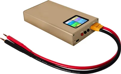 Produktbild von Mini-Punktschweißgerät mit 1,8-Zoll-Farb-LCD-Bildschirm, tragbares DIY-Akku-Punktschweißgerät zum Schweißen von Batterieplatten mit Nickelstreifen