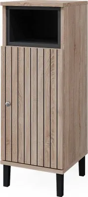 Immagine prodotto di Mobiletto bagno Vicco Aquis Sonoma 30 x 81.8 cm con porta e scomparto aperto, Model 40624