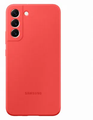 Produktbild von Samsung Original-Silikon-Rückseite für das Galaxy S22 Plus - Koralle