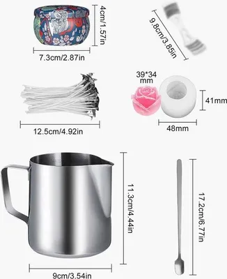 Produktbild von Famanu Kerzenmachset - Kreatives DIY-Set für Anfänger