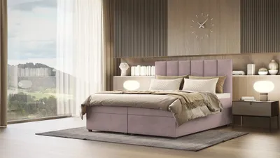 Obrázek produktu pro Hotelová postel DELTA 1 - 160x200, růžová