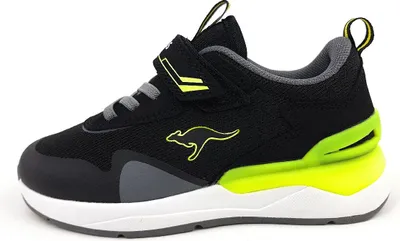Produktbild von KangaROOS Jungen KD-Gym EV KD-Gym EV 30545-36, 30545-37, 30545-38, 30545-39, 30545-40 KGR-18722 jet black/neon yellow 37