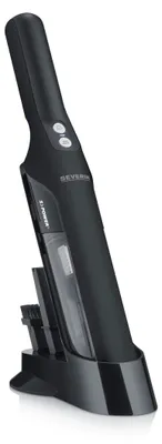 Produktbild von Severin Akku Handstaubsauger, leistungsstarker BLDC-Motor, Ladestation, 30 Min Laufzeit, 2.200 mAh, ideal für Tierhaare, Krümel & Staub, HV 9589