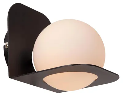 Productafbeelding van DAVY – Wandlamp voor de badkamer – 1xG9 – IP44 - Zwart